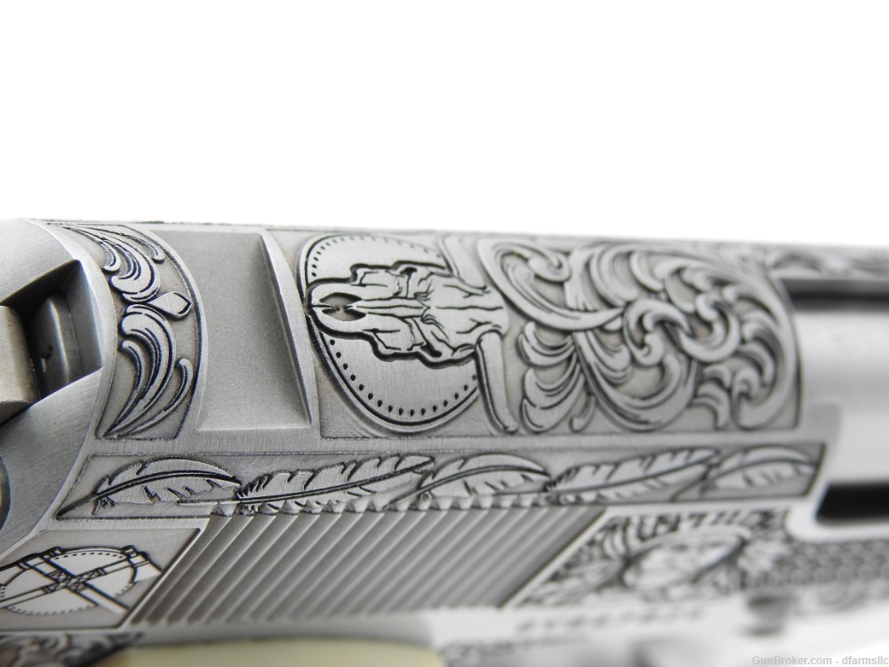 NEW RELEASE! Custom Engraved Tomahawk Colt 1911 70 Government Model 45 ACP-img-21