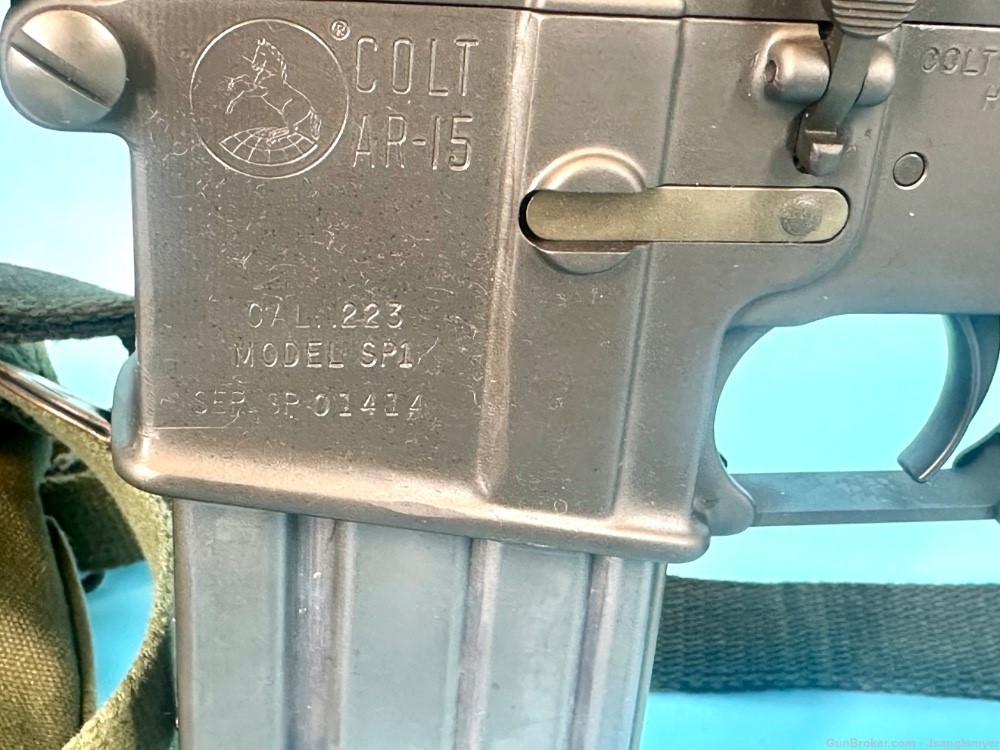 Colt SP1 1964 223 M16 SP1 AR-15 USGI Retro Preban Vietnam Era-img-7