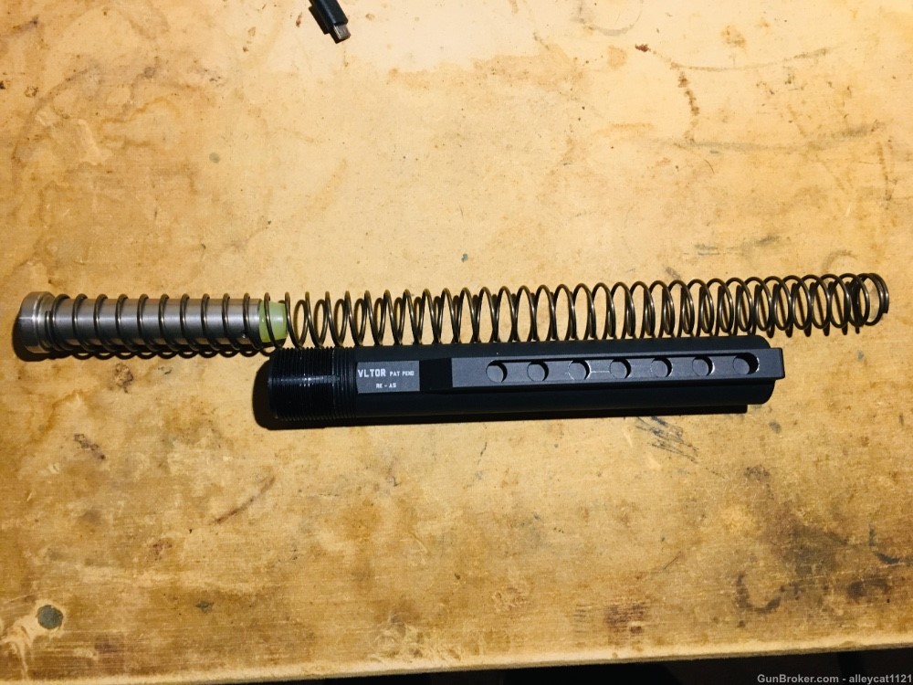 AR buffer tube with 10.5 oz buffer and correct spring -img-0