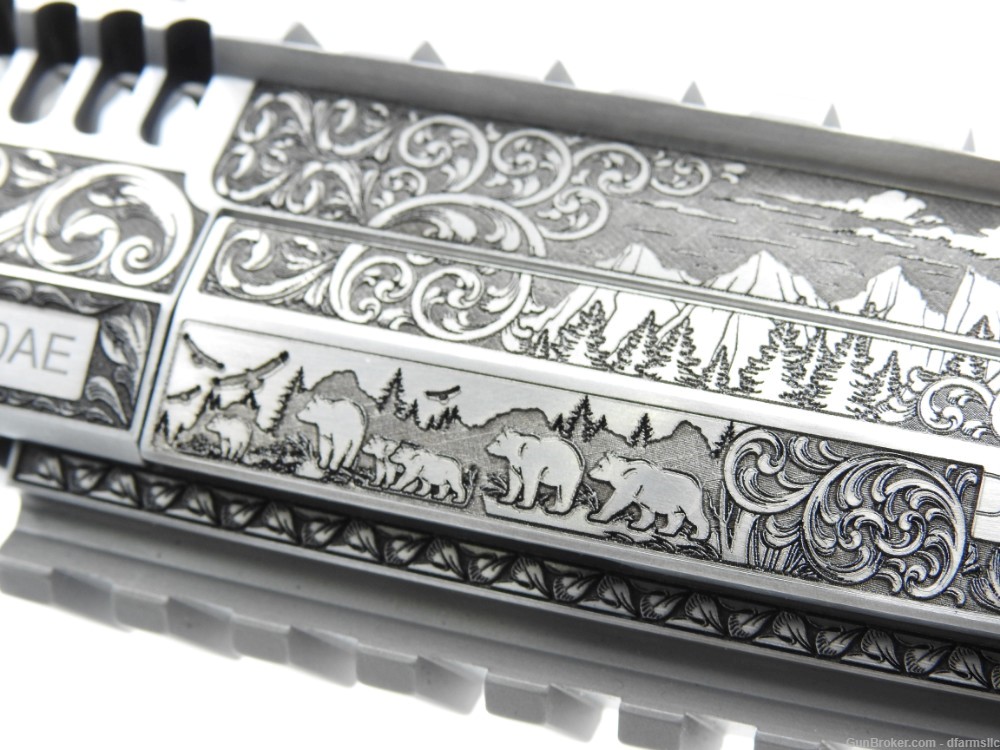 Rare Incredible Custom Engraved Desert Eagle DE50SRMB Mark XIX .50 AE  -img-28