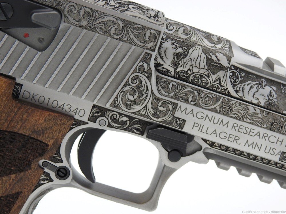 Rare Incredible Custom Engraved Desert Eagle DE50SRMB Mark XIX .50 AE  -img-14