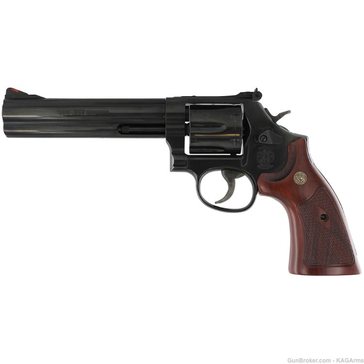 Smith & Wesson Model 586 Classic 357 Magnum 6" L-Frame SW 150908 357 Mag-img-0