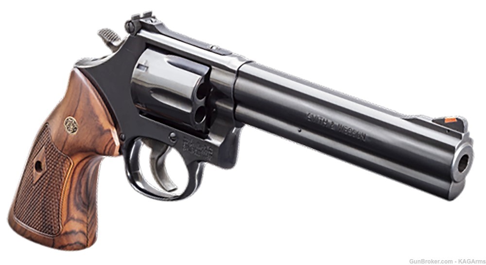 Smith & Wesson Model 586 Classic 357 Magnum 6" L-Frame SW 150908 357 Mag-img-1