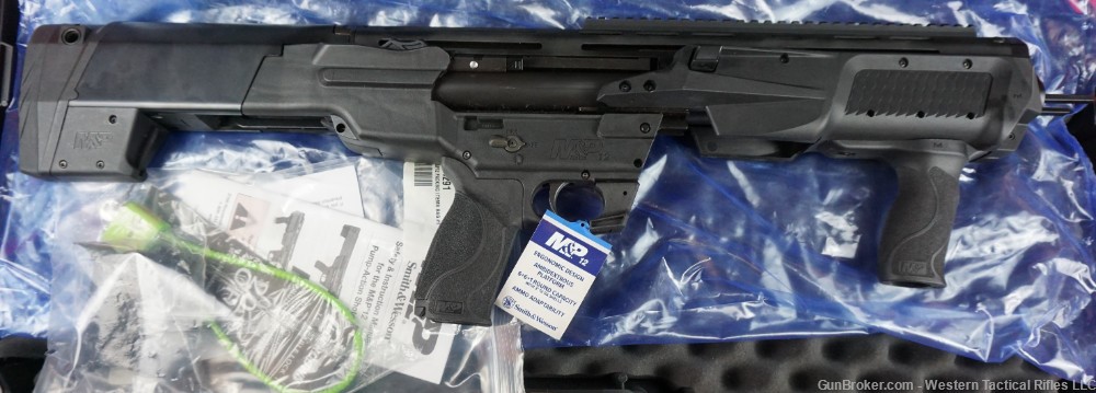 Smith & Wesson M&P 12 BULLPUP Shotgun - PERFECT FOR HOME DEFENSE-img-2