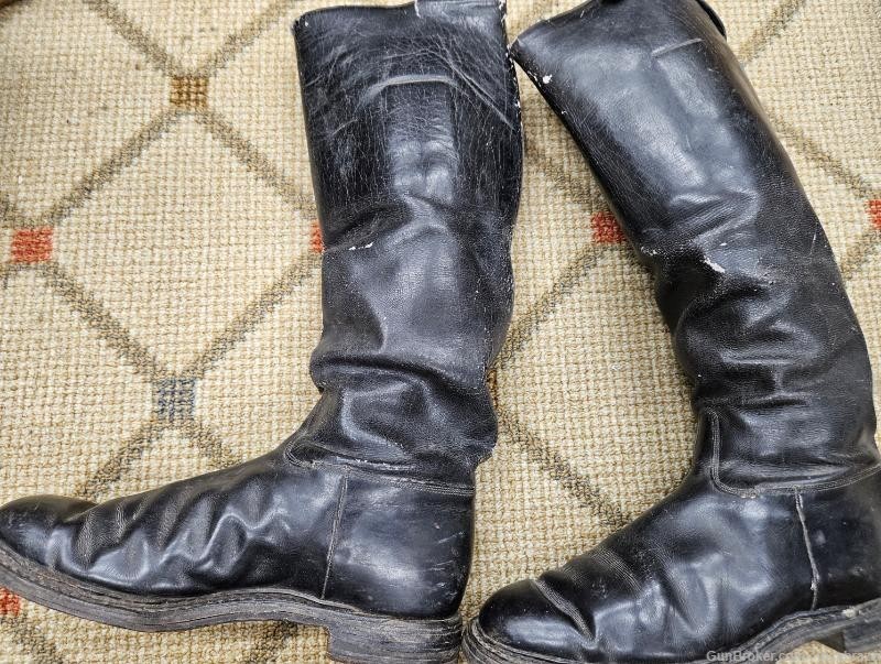 WWII German Jack Boots with Double Capture Papers WW2 Estate-img-1