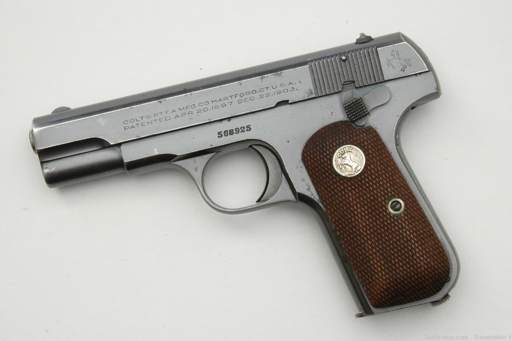 Colt 1903 Pocket Hammerless .32 acp. 1931 mfg. Nice! NO RES.-img-0
