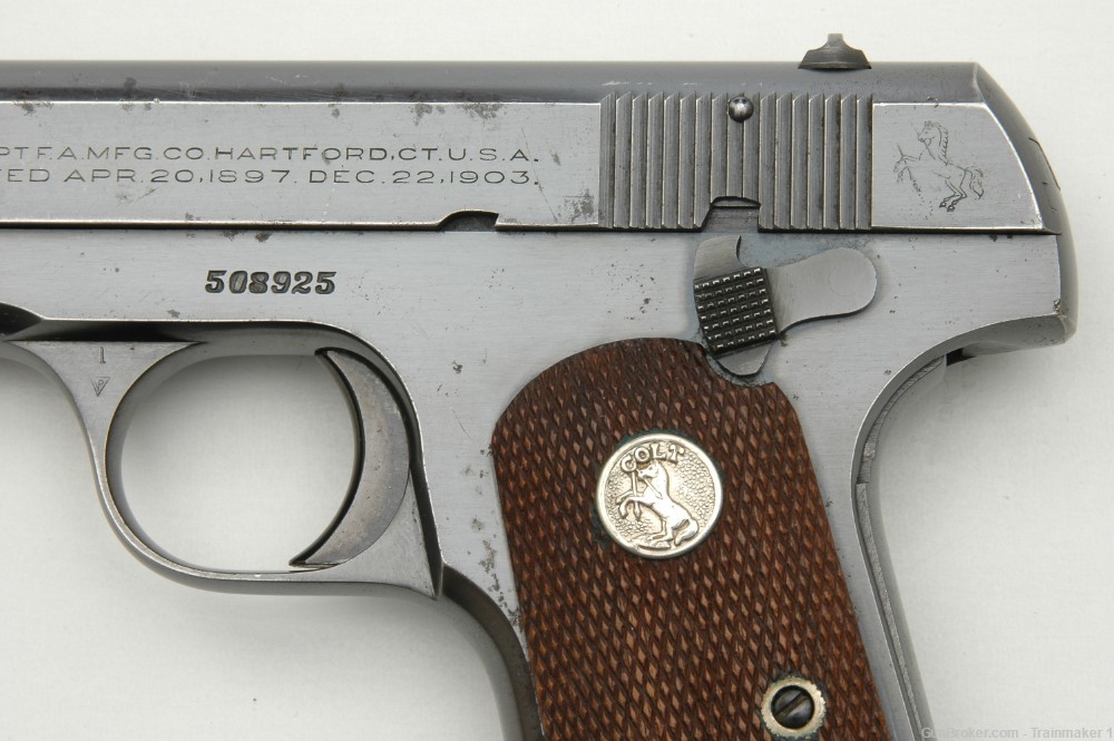 Colt 1903 Pocket Hammerless .32 acp. 1931 mfg. Nice! NO RES.-img-6