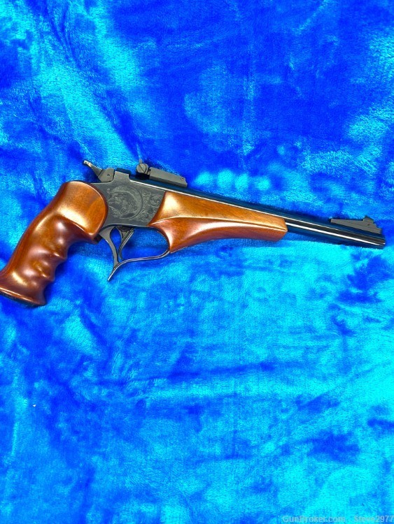 Thompson Center Arms Contender Pistol in 10" - 30-30 - Walnut Grip / Forend-img-1