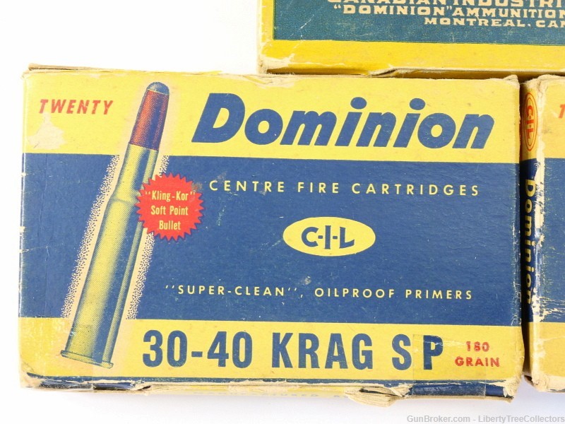 Dominion Canada 30-40 KRAG Ammunition Lot-img-2