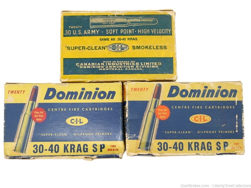 Dominion Canada 30-40 KRAG Ammunition Lot-img-0