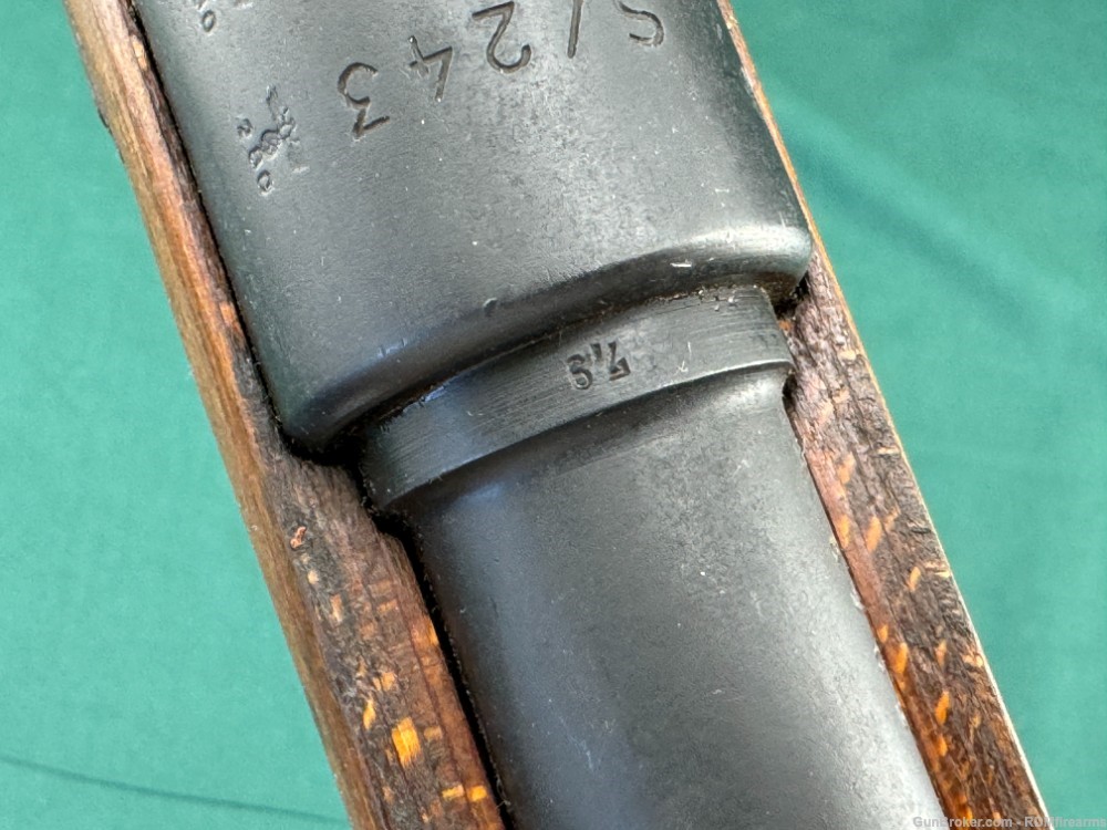 German Mauser Model 98 WWII 8mm 1938 Russian Capture K98 S/243 280 .01 NR-img-12