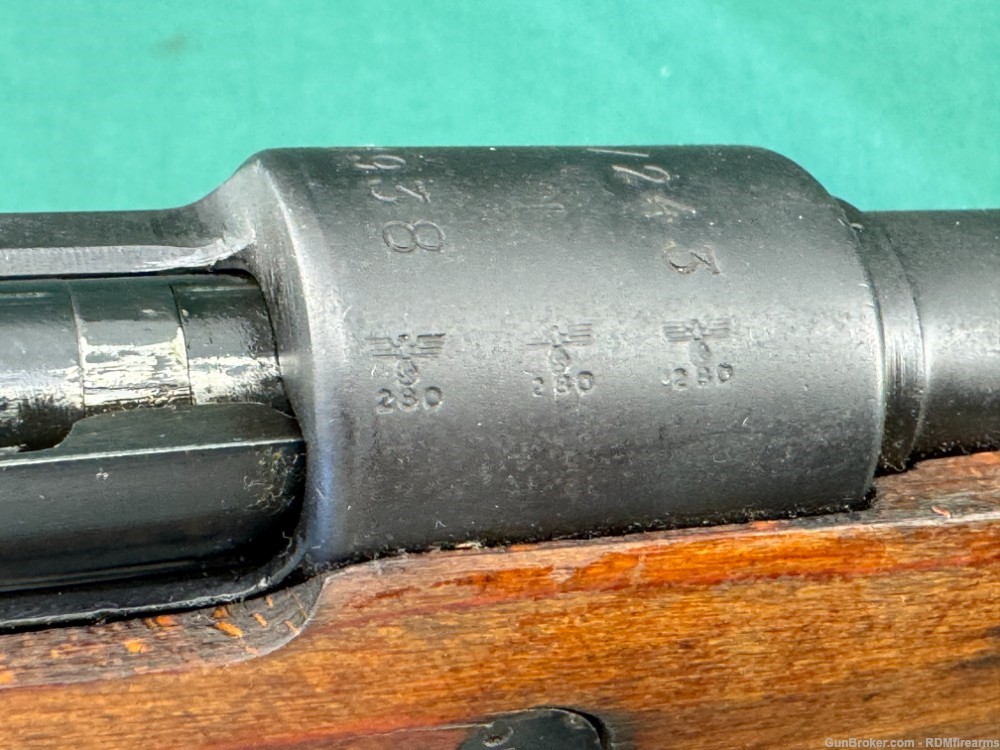 German Mauser Model 98 WWII 8mm 1938 Russian Capture K98 S/243 280 .01 NR-img-6