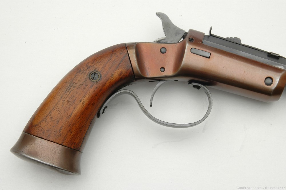 J. Stevens Arms #35 Offhand .22 RF 6" Tip-Up Brl. Restored Pre-WW1 NO RES.-img-3
