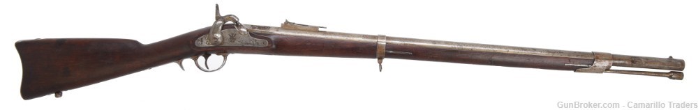 Whitney Model 1861 Plymouth Navy Rifle Musket .69 Cal 1864 mfg ANTIQUE-img-4