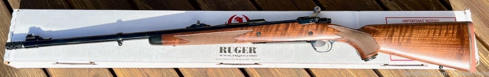 Ruger 77 Hawkeye African .375 Ruger 23" Barrel AA+ WOOD NIB 37186-img-14