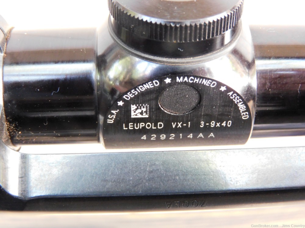 Remington 700 BDL 6.5x55 Swedish w\ Leupold VX-1 3-9x40 *Pre-Owned*-img-34