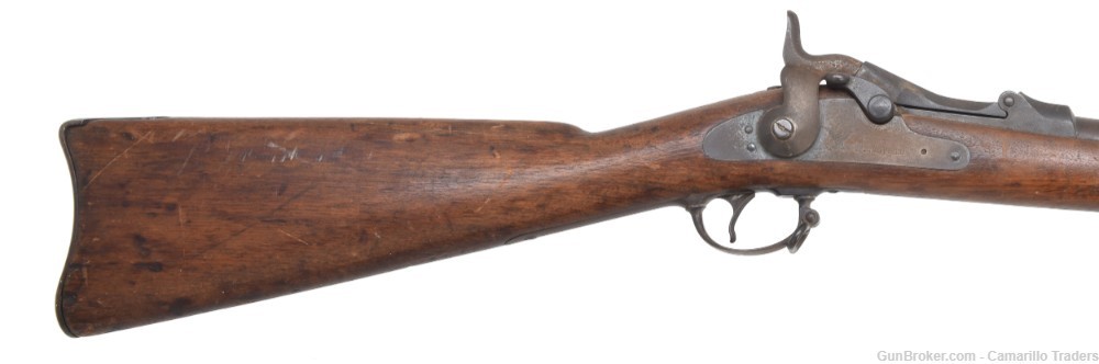 US Springfield Armory 1873 Trapdoor Rifle .45-70 Antique -img-5