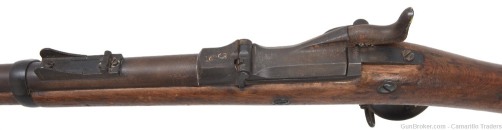 US Springfield Armory 1873 Trapdoor Rifle .45-70 Antique -img-12
