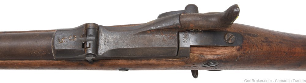 US Springfield Armory 1873 Trapdoor Rifle .45-70 Antique -img-14