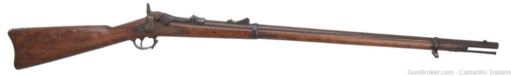 US Springfield Armory 1873 Trapdoor Rifle .45-70 Antique -img-3
