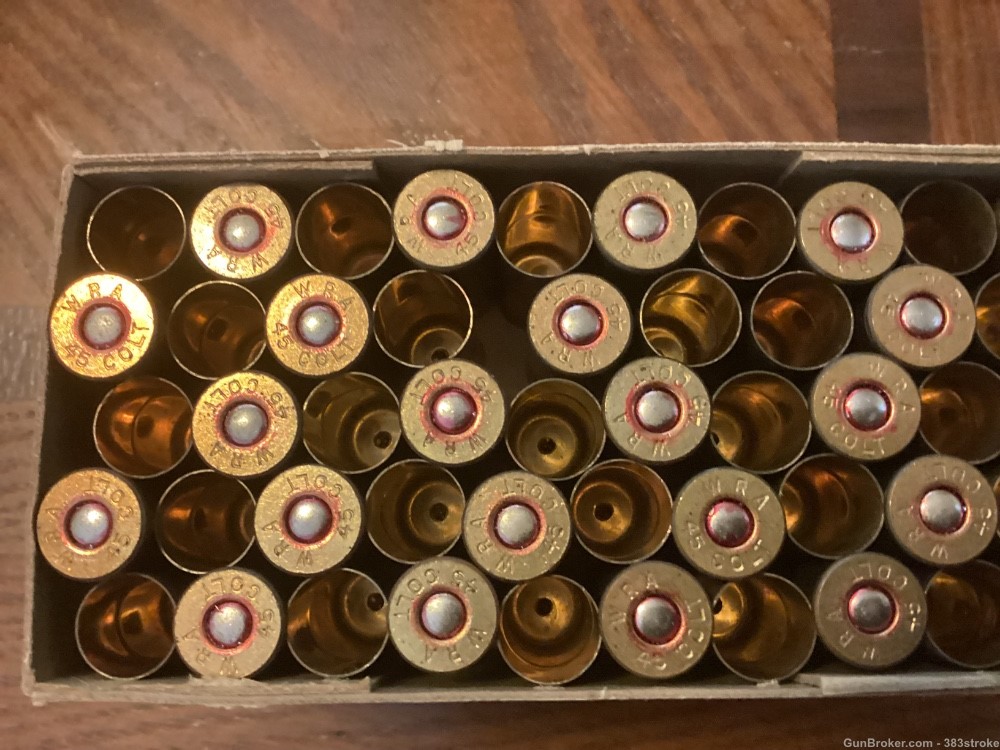 100 New Winchester 45 Long Colt brass-img-2