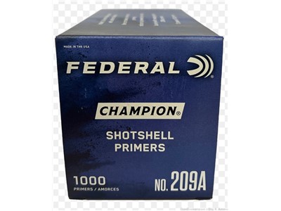 Federal 209A Primers (1000 count) no. 209A shotshell primers 209 (1,000 ct)