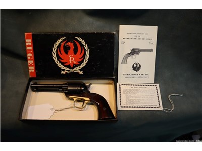 Ruger Bearcat 22LR 3 digit serial #,399 with box and papers