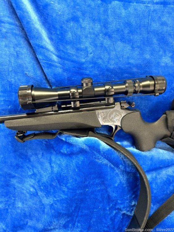 Thompson Center Arms Contender Super 16 Carbine - 35REM  w Scope / Sling -img-1