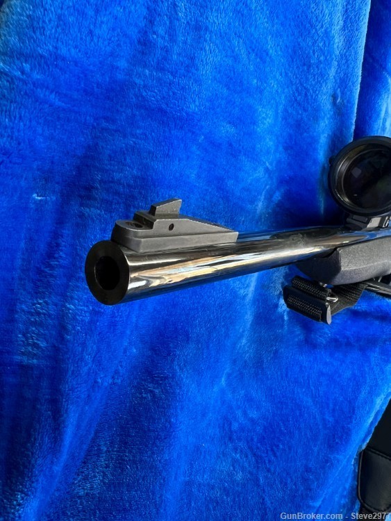 Thompson Center Arms Contender Super 16 Carbine - 35REM  w Scope / Sling -img-8