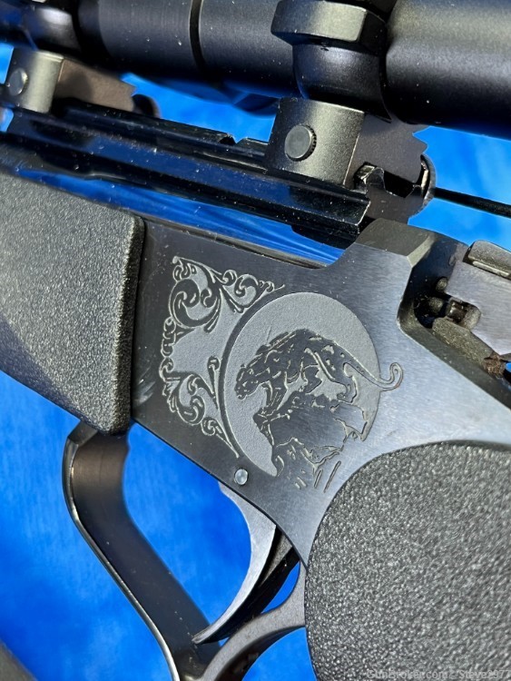Thompson Center Arms Contender Super 16 Carbine - 35REM  w Scope / Sling -img-5