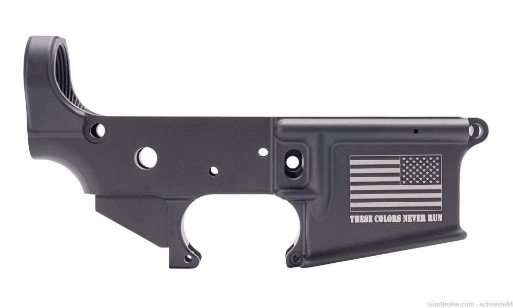 Anderson STRIPPED LOWER - THESE COLORS NEVER RUN 2 Con Serial Numbers-img-0