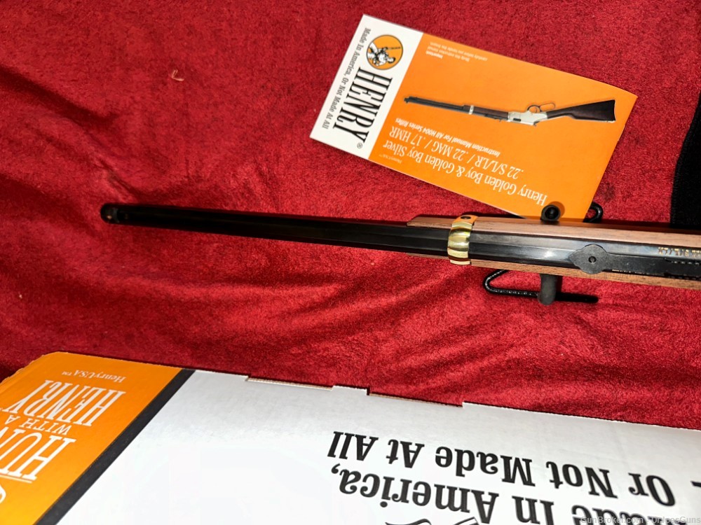 HENRY GOLDEN BOY 22 LR 20" 16-RD LEVER ACTION-New-Must Go-Store Closing!!-img-5