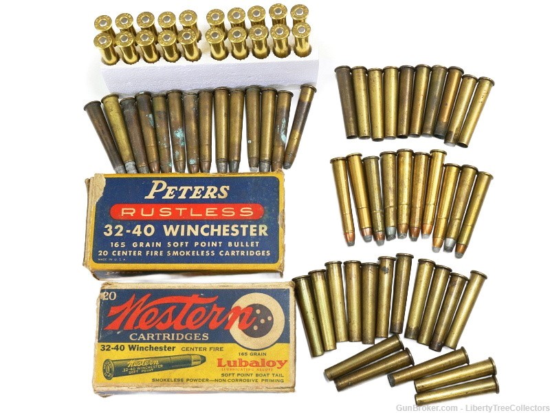 32-40 Winchester Mixed Ammunition Lot-img-0