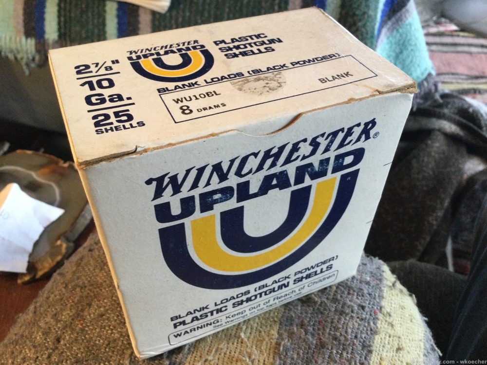 Winchester 10 Ga. Blanks (Full Box of 25)  Free Shipping-img-0