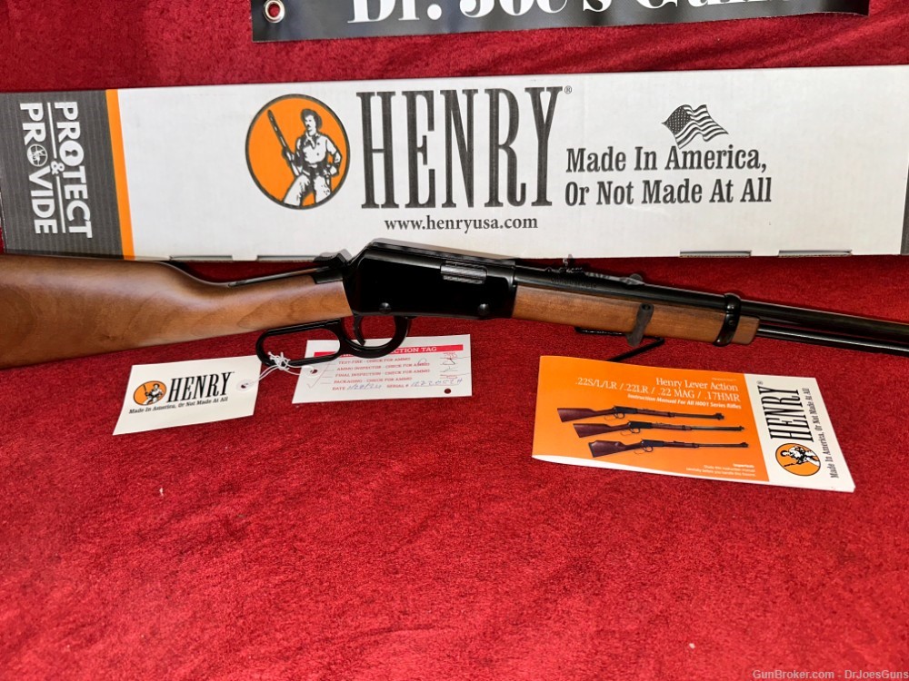 HENRY CLASSIC 22 LR 18.25" 15-RD LEVER ACTION-New-Must Go-Store Closing!!-img-1