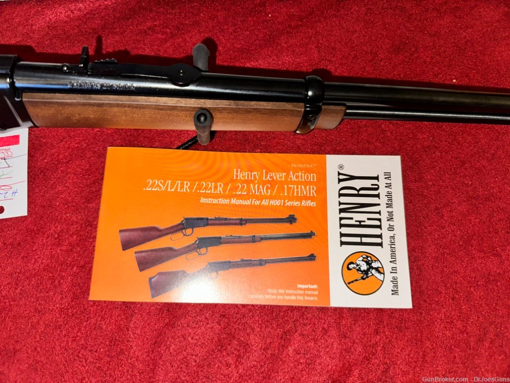 HENRY CLASSIC 22 LR 18.25" 15-RD LEVER ACTION-New-Must Go-Store Closing!!-img-4