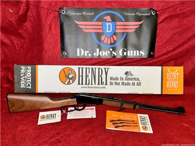 HENRY CLASSIC 22 LR 18.25" 15-RD LEVER ACTION-New-Must Go-Store Closing!!