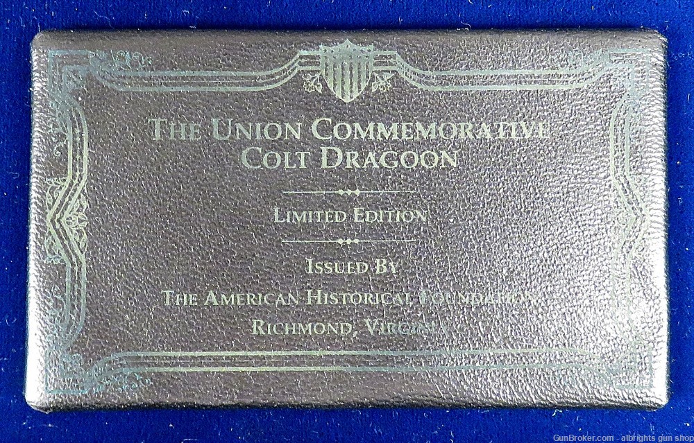 COLT 3rd MODEL DRAGOON Civil War Commemorative Revolver Set 2nd Generation-img-4