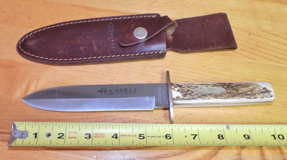 J. Russel & Co. Green River frontier belt knife-img-5
