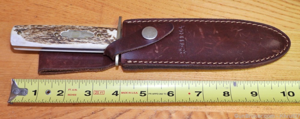 J. Russel & Co. Green River frontier belt knife-img-0