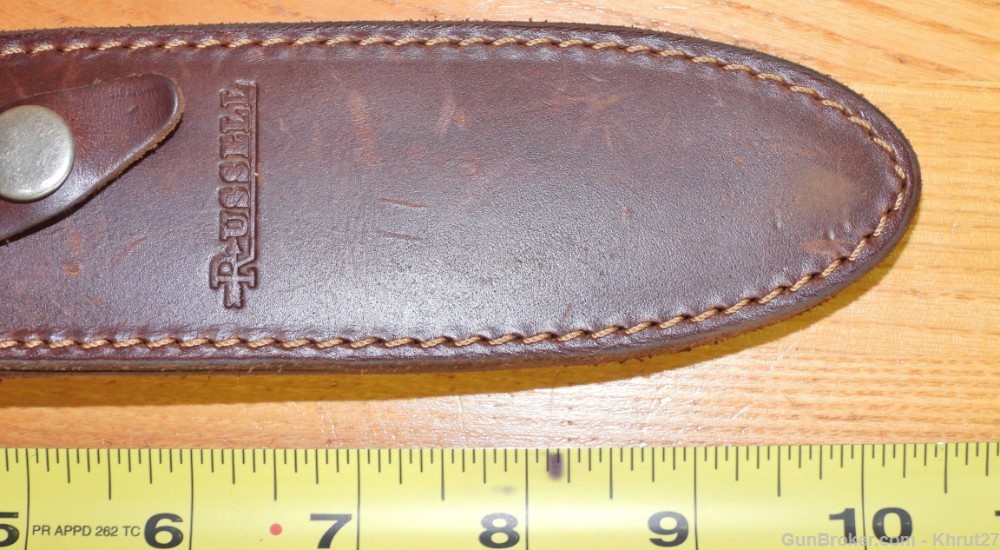 J. Russel & Co. Green River frontier belt knife-img-2
