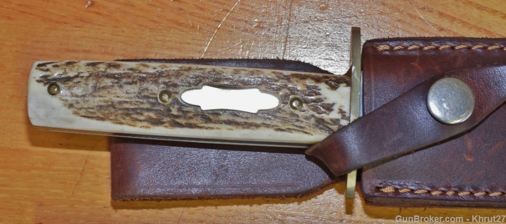 J. Russel & Co. Green River frontier belt knife-img-1