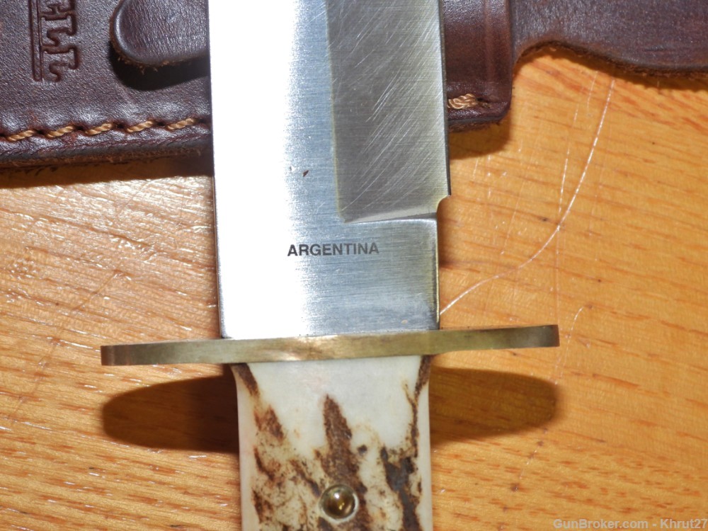 J. Russel & Co. Green River frontier belt knife-img-10