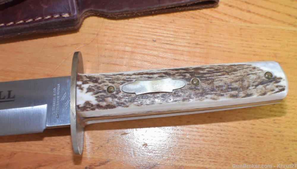 J. Russel & Co. Green River frontier belt knife-img-6