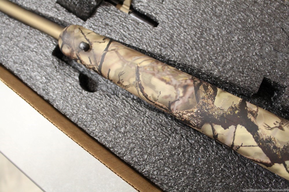 Ruger American bolt in .22WMR, Bronze Cerakote and GoWild Camo I-M Brush-img-9