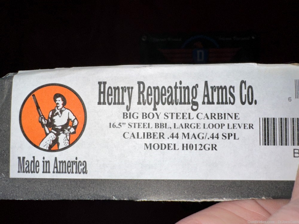 Henry Big Boy Steel Carbine 44 Mag 16.5" Large Loop-Must Go-Store Closing-img-14