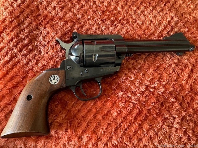 Ruger 3 Screw 357 Magnum Blue-img-1