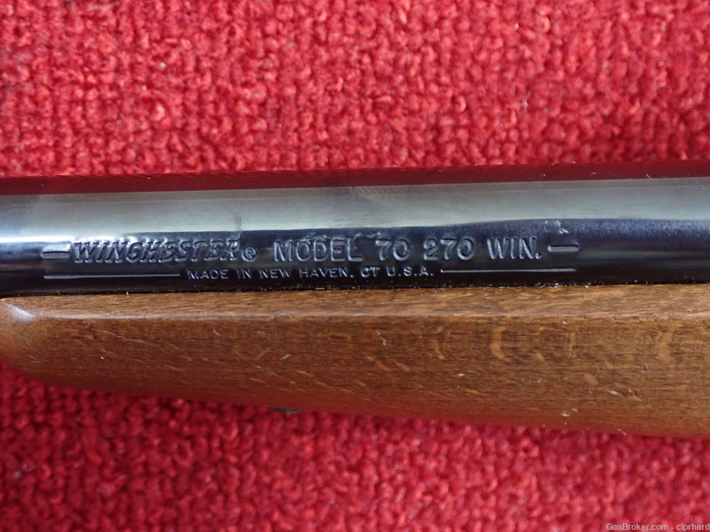 Winchester 70 Ranger 270 Win 22" Iron Sights Mfg Mid-1990's-img-10