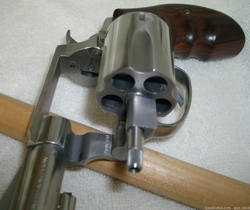 S&W Model 60, 38spl, Pre-Lock, Combat Grips, 5-shot, used, Trigger job-img-8