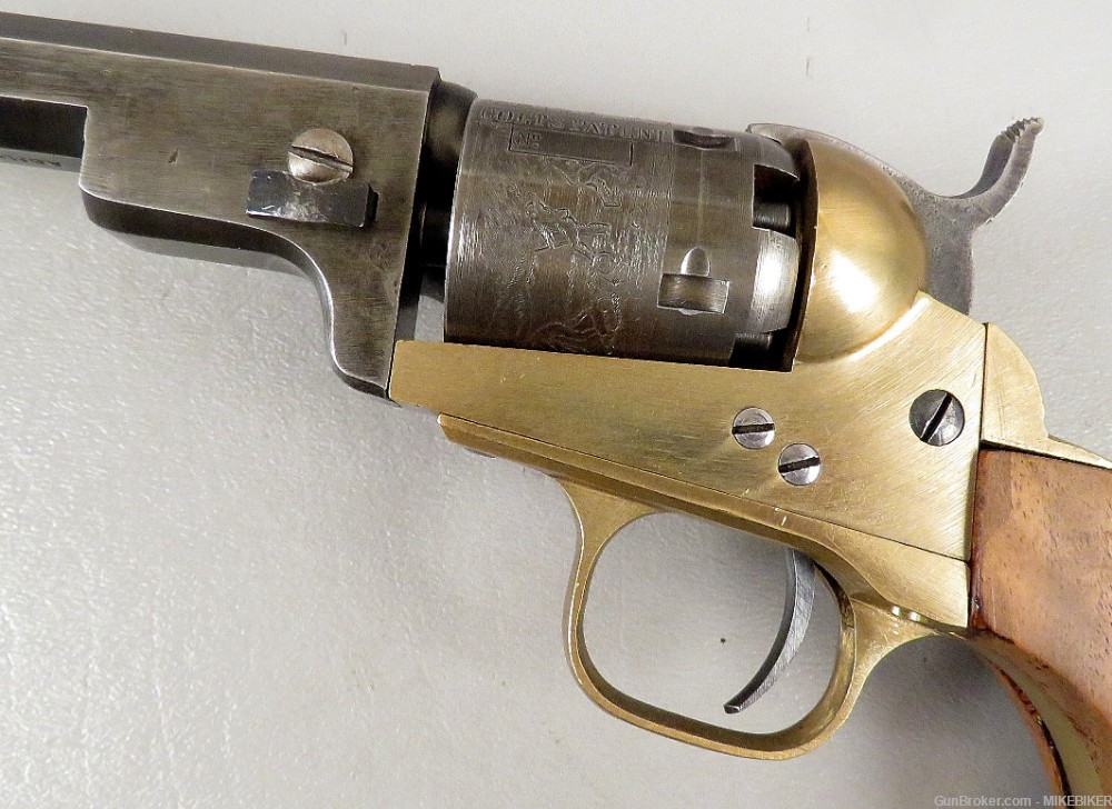 COLT / CVA 1849 Pocket Revolver NO RAMMER Muzzleloader Pistol Reproduction-img-4